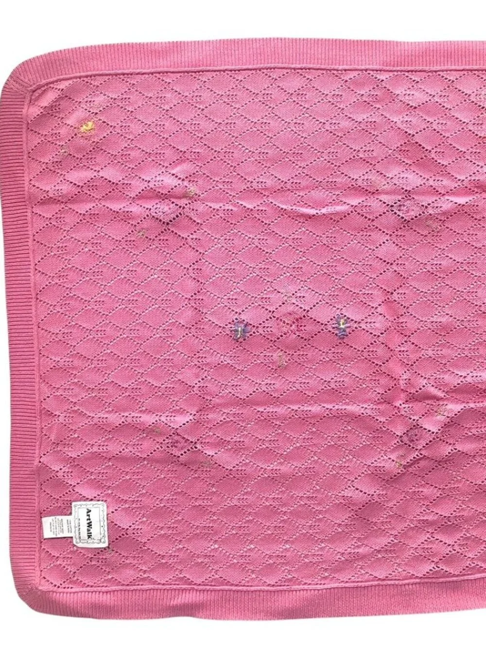Cotton Baby Girl Stroller Blanket